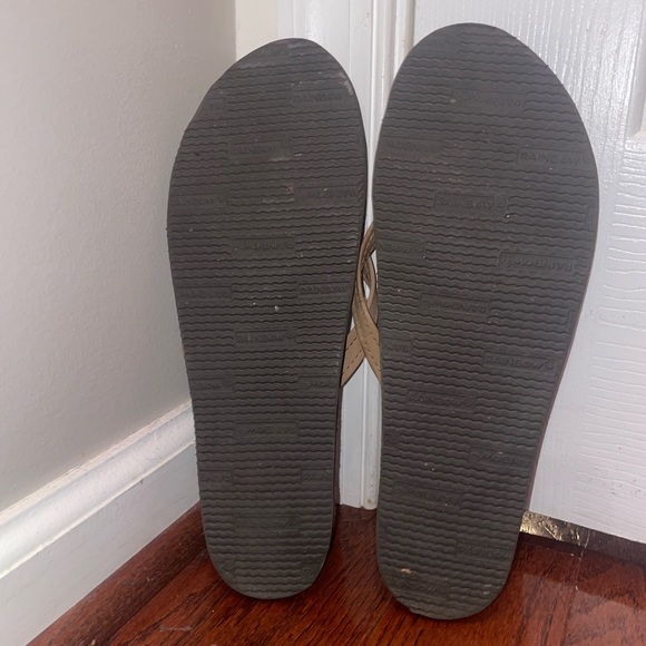 Rainbow Tan Flip Flops - Picture 2 of 2